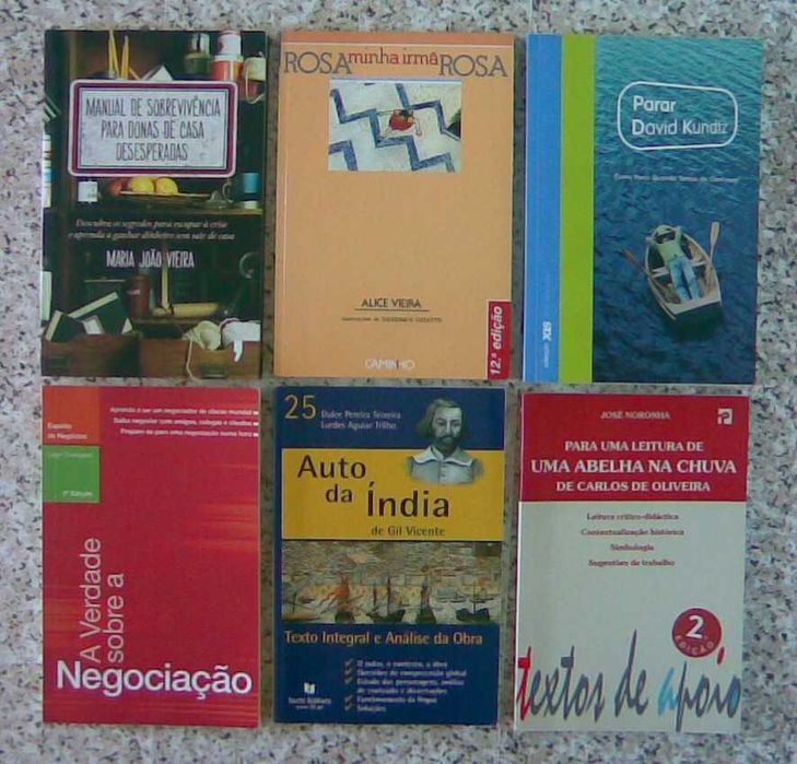 Livros - temas variados