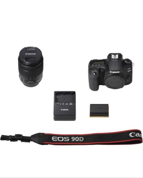Canon EOS 90D 3 lentes