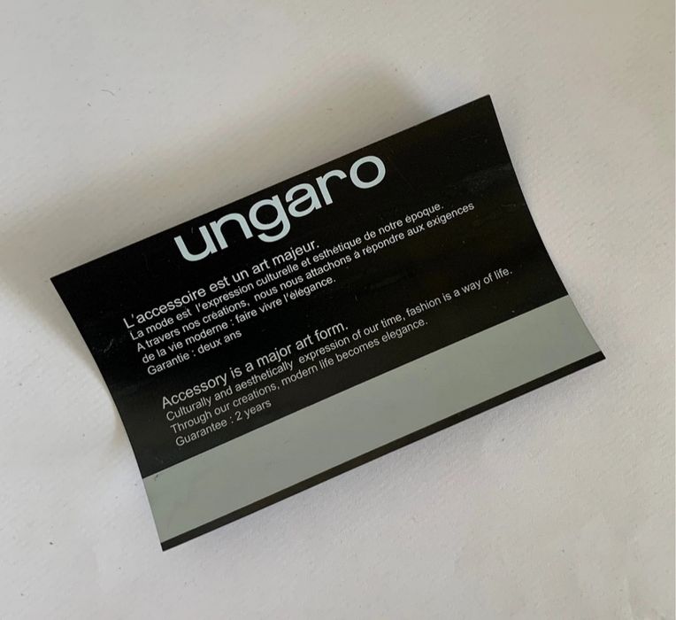 UNGARO cada 20€ são  3 modelos