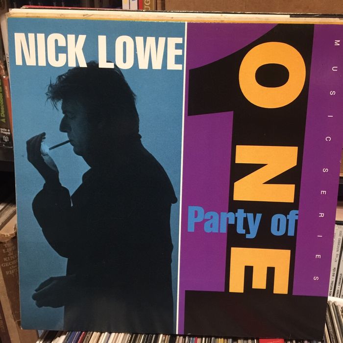 Vinil Nick Lowe - Party of One - 1990