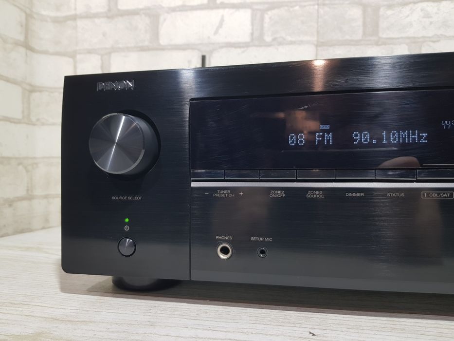 7.2 AV ресивер DENON AVR X2500, *7x150 Вт, Wi-Fi, BТ,HEOS,Alexa,Atmos