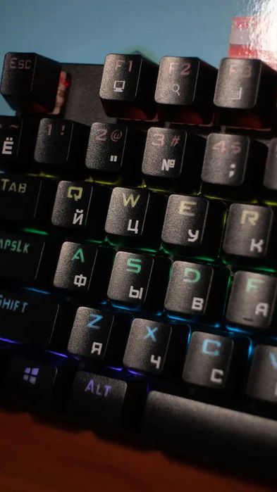 Механическая Клавиатура SKYLION G300 с кириллицей и RGB подсветкой