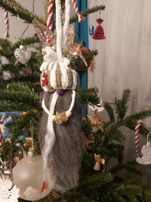 Ozdoby choinkowe, skrzaty, krasnale,  gnomy