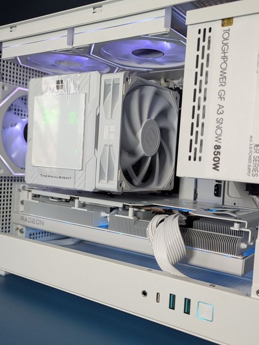 ТОП ПК Full White | Ryzen 5 7600X | RX 7800 XT 16GB | DDR5 m.2 SSD 1TB