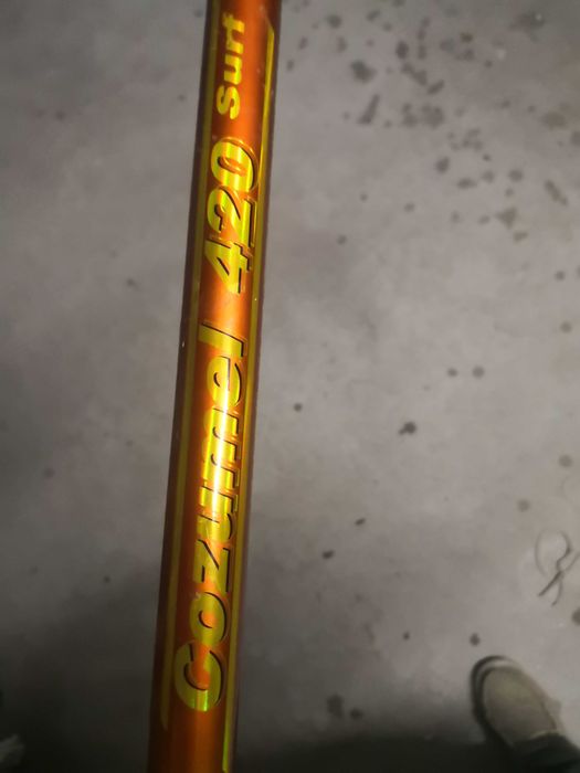 2 canas de pesca com extensor