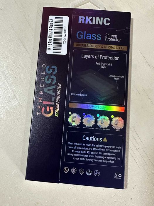 Capa e 3 peliculas protetoras IPhone 13 Pro Max