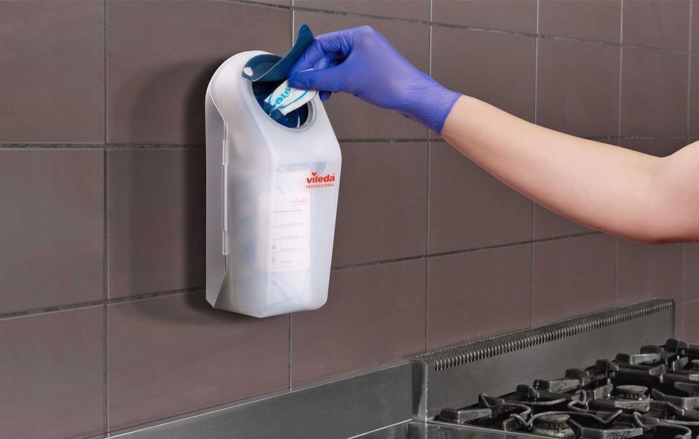 Ścierki Safeplus Micronroll Mini Niebieska 30 Szt.