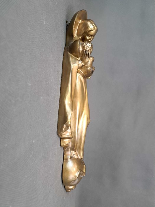 Matka Boska z Dzieciątkiem, figura wisząca, Madonna wys. 42 cm