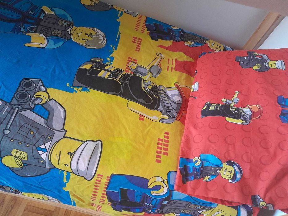 Capa de Edredão Lego City + Capa Almofada