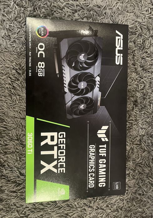 Asus tuf gaming RTX 3060Ti 8gb OC LHR