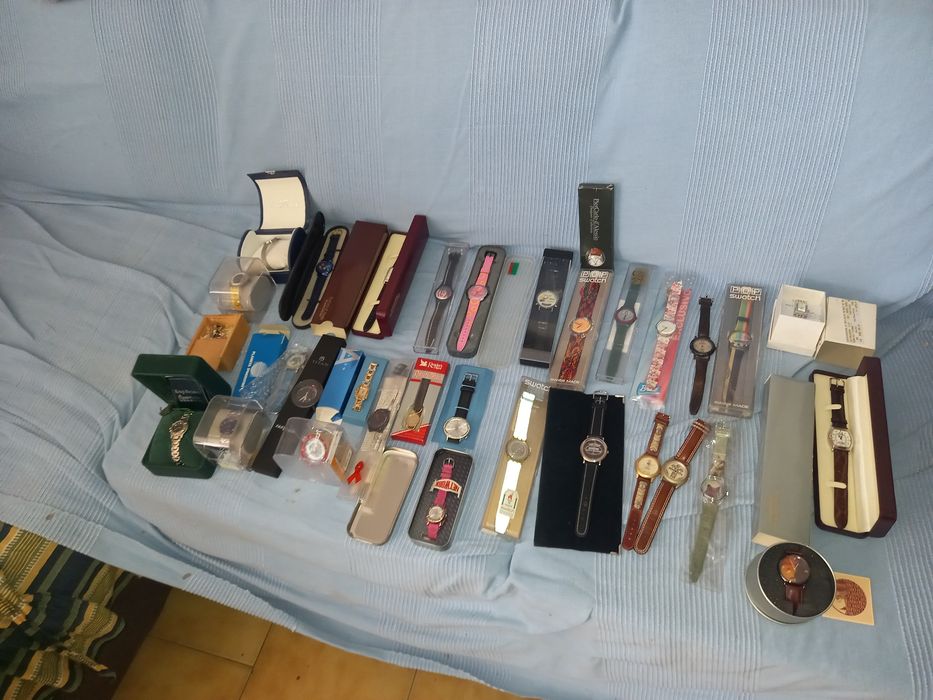 Lote de relógios de coleção