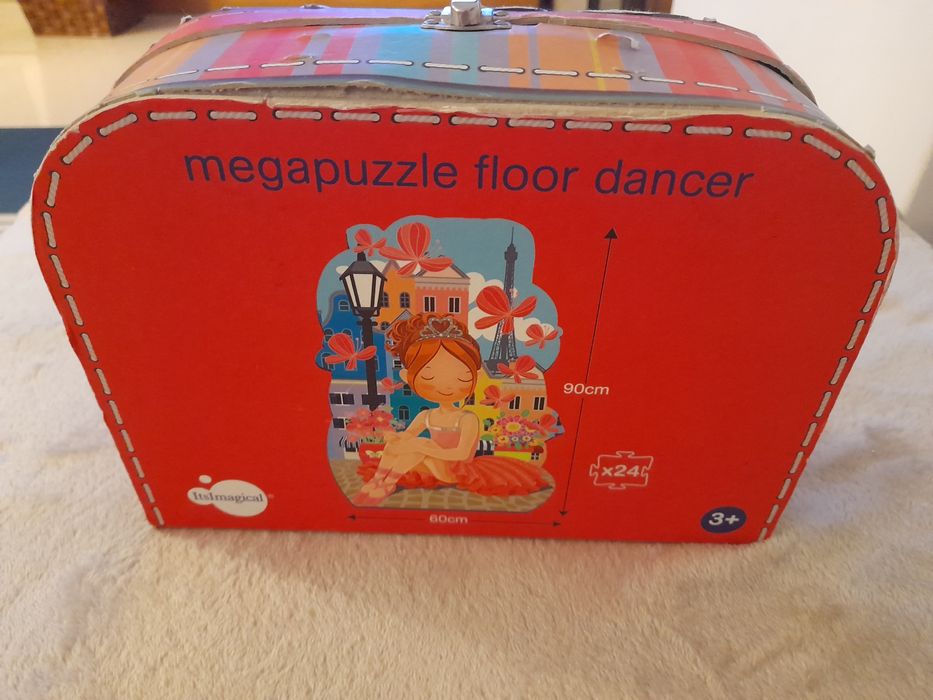 Mega puzzle - Dançarina (3-5 anos) em mala