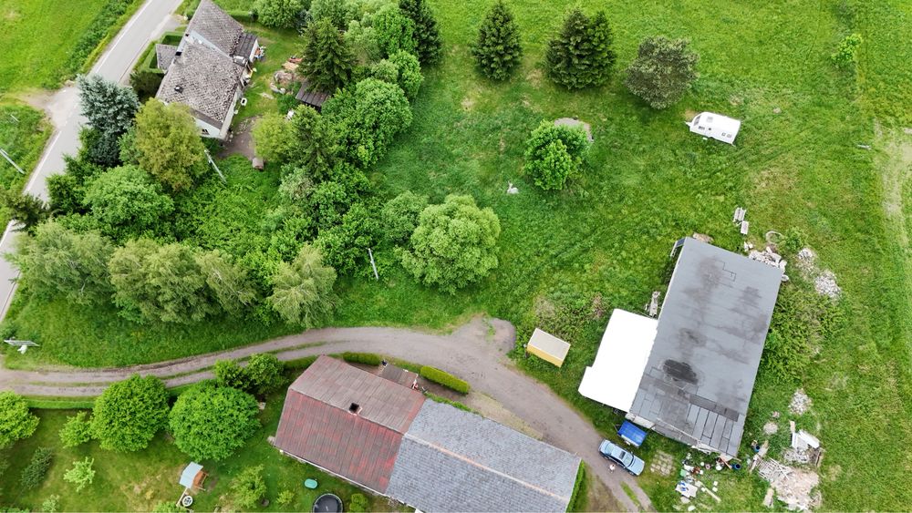 Działka budowlana 0.46 ha w Lipienicy