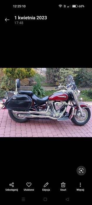 Tłumik wydech vance &hines do Yamahy Wild Star 1600
