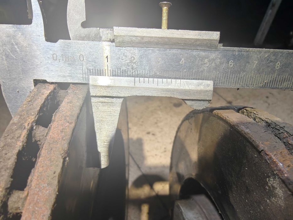 Передні тормозні диски Skoda Octavia a4, 280мм