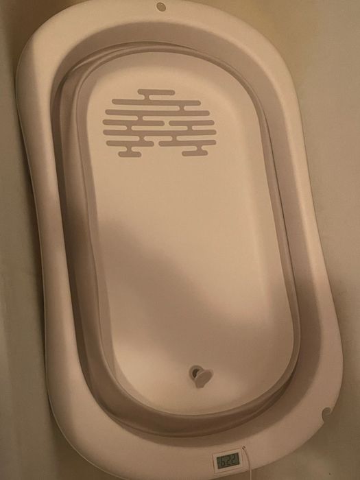 Дитяча розкладна ванна з матрасом