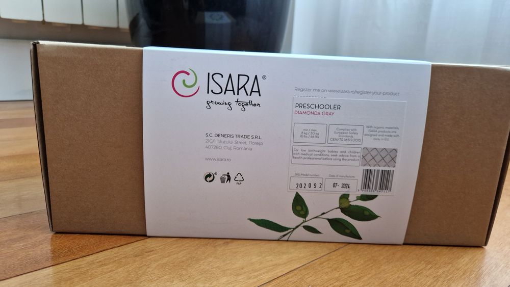 Mochila Isara Preschooler  dos 9 meses aos 8 anos