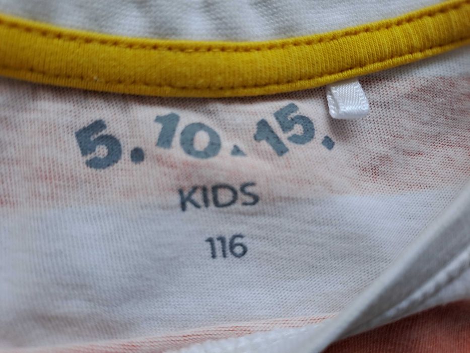 Koszulka chłopięca na ramiączka r.116
