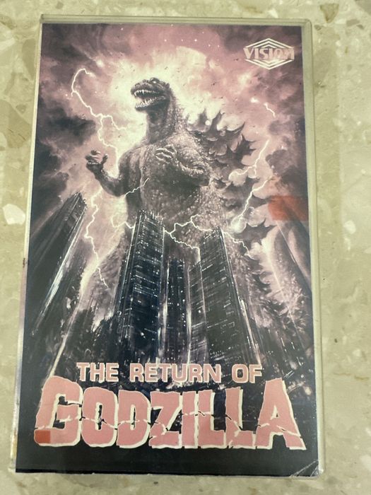 Kaseta vhs Powrót Godzilli Unikat!