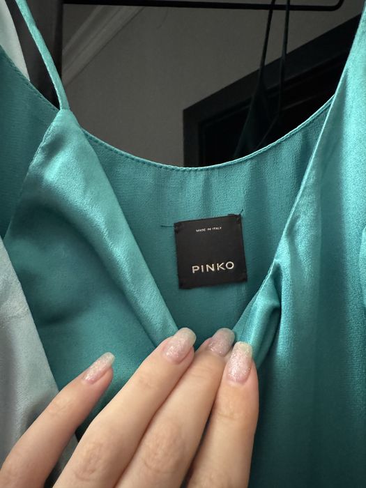 Вечірня шовкова сукня pinko М
