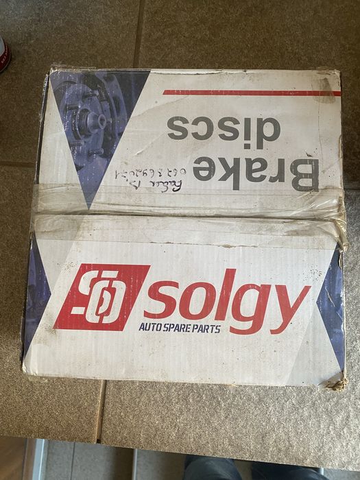 Гальмівні диски Solgy авто Dacia,Nissan, Renault