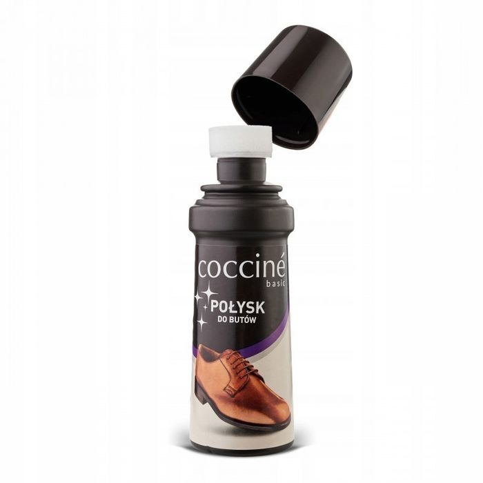 pasta do butów bezbarwna w płynie nabłyszczająca coccine basic 65 ml