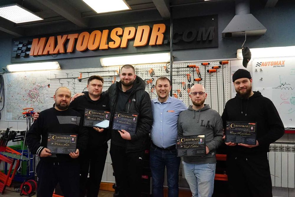 Szkolenie z Usuwania wgnieceń bez lakierowania metodą PDR