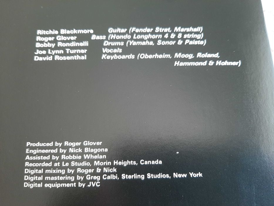 Rainbow - Straight Between The Eyes - Japão - Vinil LP