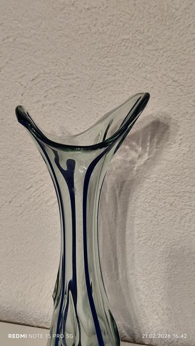 Szkło Kolorowe Wazon Sękacz