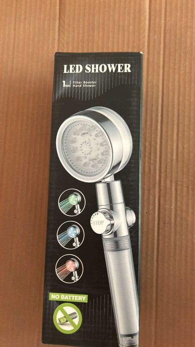 Słuchawka prysznicowa LED SHOWER