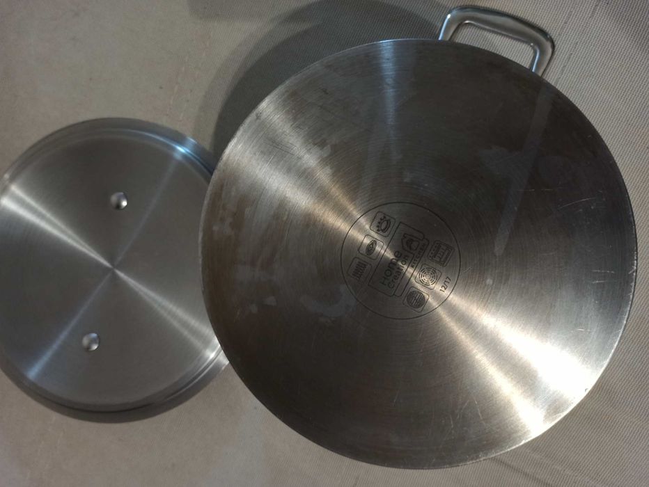 Кастрюля нержавійка HOME Creation 22cм 3.8л для усіх плит