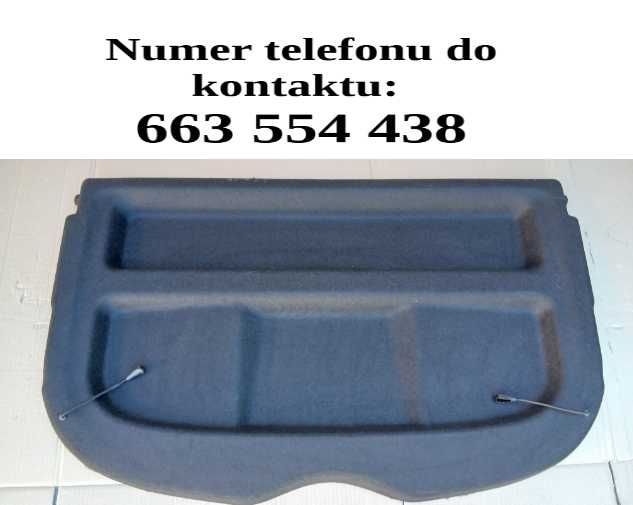 Półka tylna bagażnika Nissan Qashqai II 2013-2021 nr 32