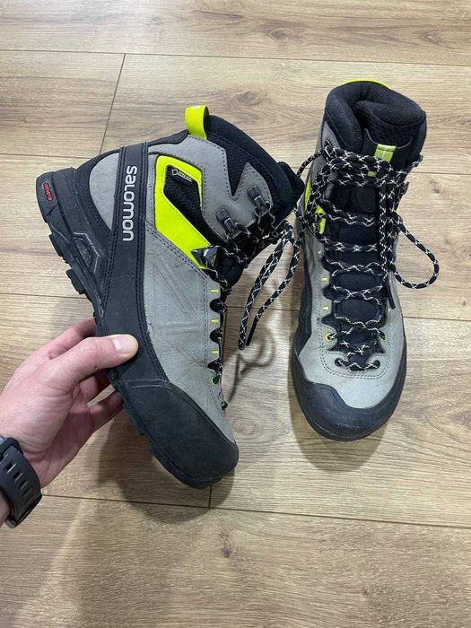 Чоловічі тактичні трекінгові черевики фірми salomon x-alp gore-tex
