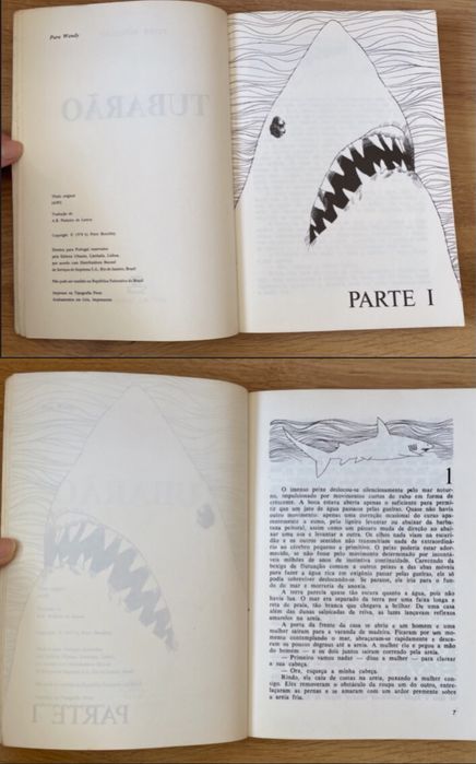 Livro: "Tubarão" de Peter Benchley
