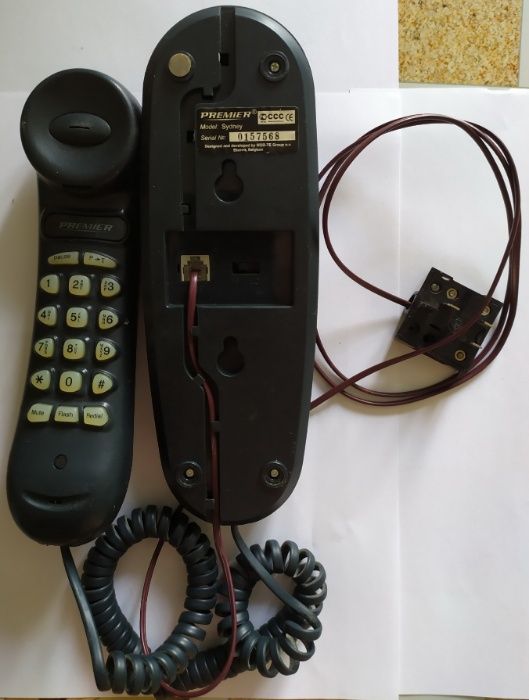 Телефон стационарный PREMIER Sydney black