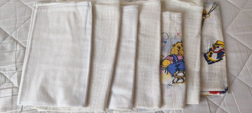 NOWE  Pieluchy tetrowe + flanela