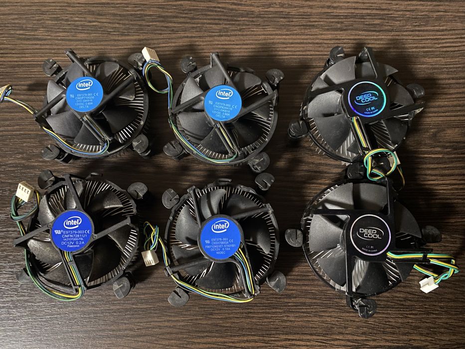 Боксові кулери intel s115x, s1200