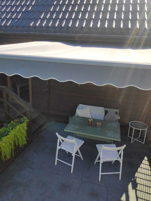 Markiza tarasowa ANTRACYT 350x300 Szara STD