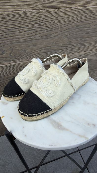 Espadryle chanel