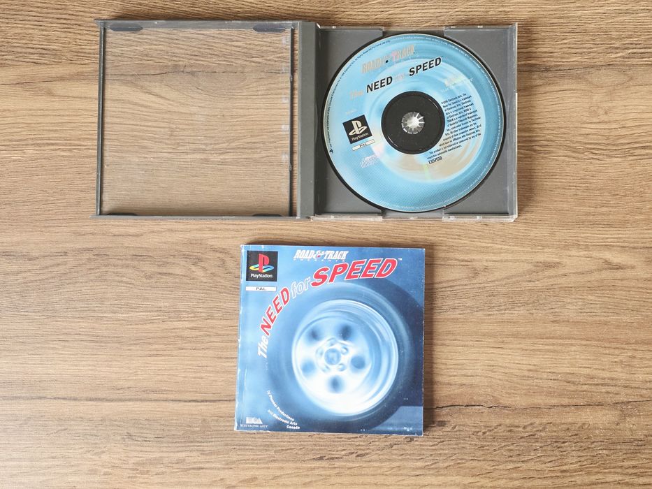 Need for Speed PS1 pierwsze wydanie
