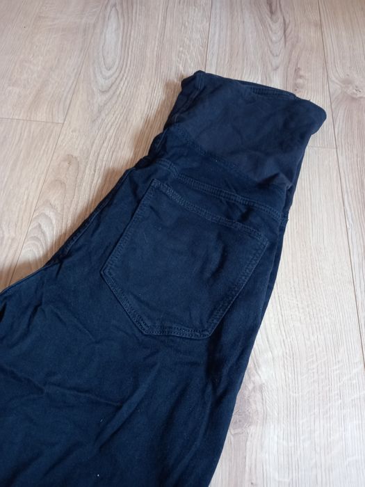 Spodnie ciążowe jeansy czarne 44 hm mama