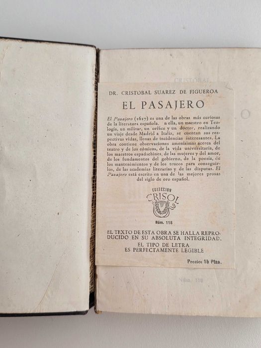 Colección Crisol - livros usados