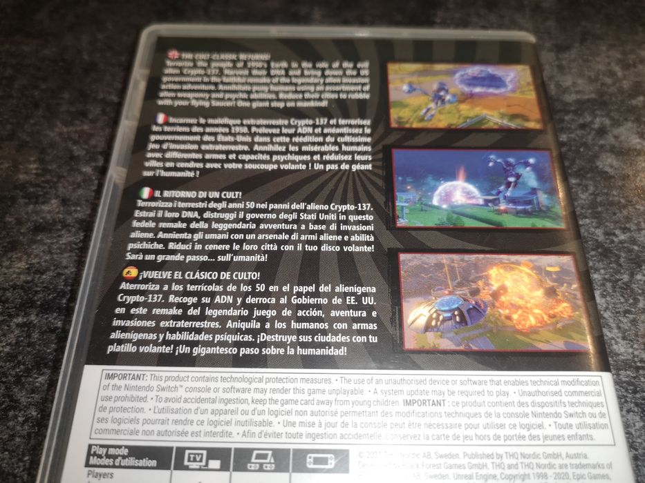 Destroy All Humans SWITCH Nintendo gra PL (możliwość wymiany) sklep