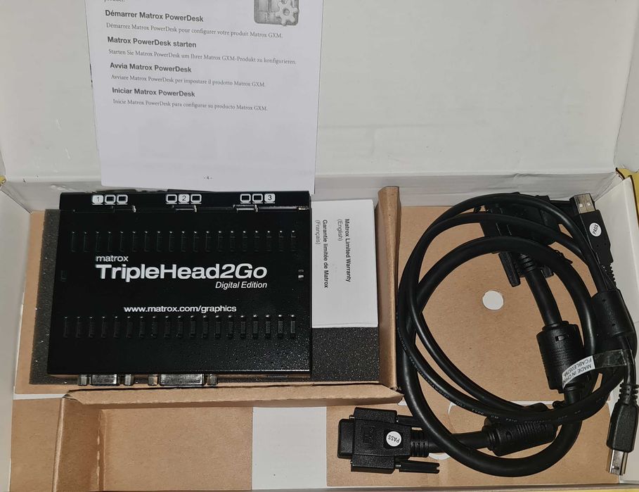 Matrox TripleHead2Go 3 Monitor Adaptor for PC