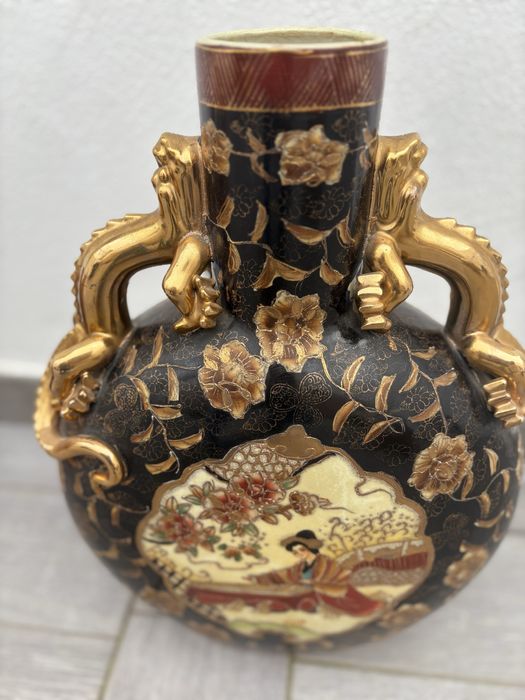 Ânfora / pote Oriental 40 cm
