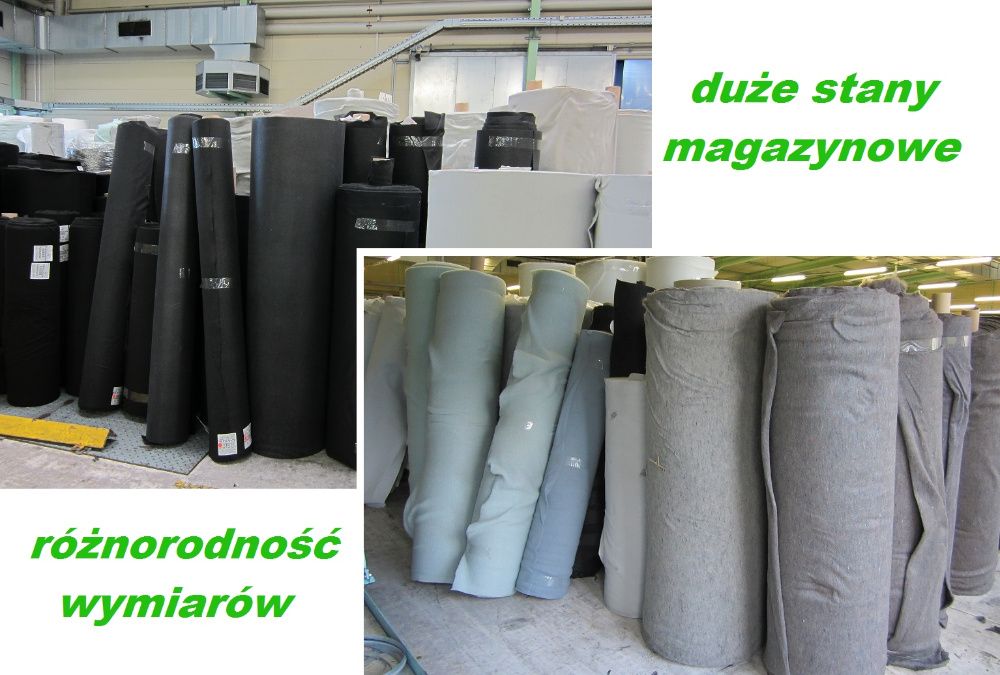 GEOWŁÓKNINA DROGOWA 280g z Nylonem -pod kliniec tłuczeń Drogi Parkingi