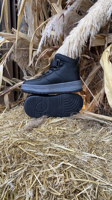 Універсальні дитячі хайтопи ВВТ Kids, чорні/рожеві, 32-37, зима