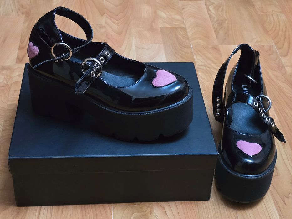 Туфлі LAMODA Rosey Love Chunky Mary Jane Shoes