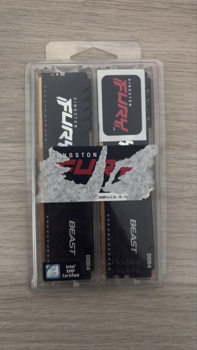 Kingston fury ddr4 2x8gb 3200mhz cl16