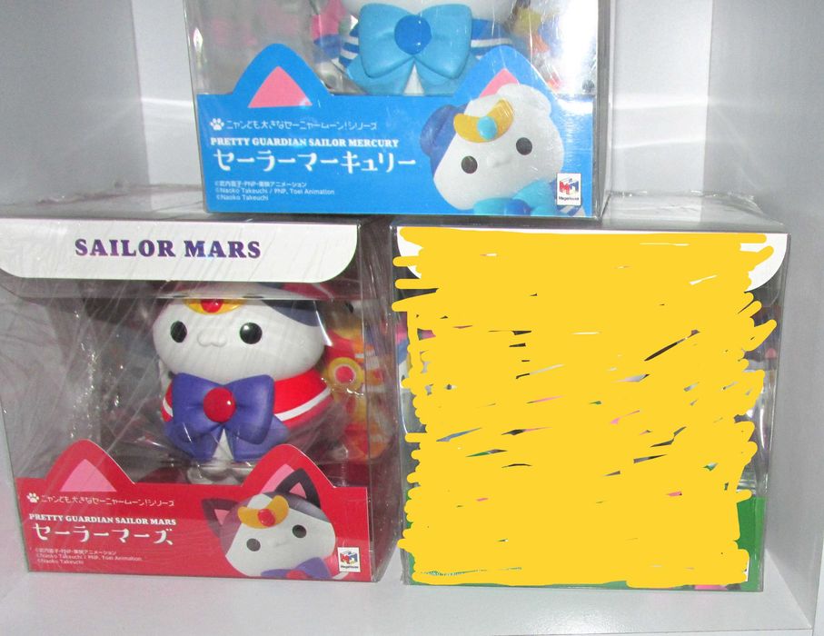 Pretty Guardian Sailor Mars & Mercury Novo/Selado